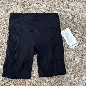 Lululemon biker shorts BRAND NEW